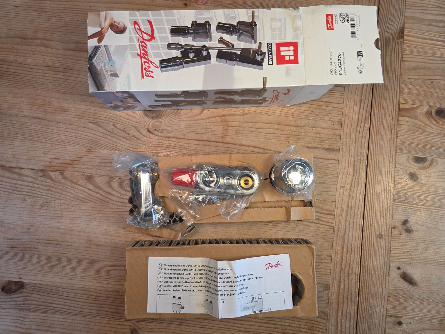 Radiatori: Danfoss - VHX-Duo Armaturen-Set – Nuovo e nell'imballaggio originale da Rombach venduto da ZP_Dario 1