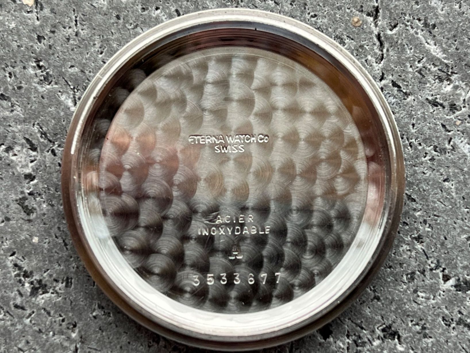 Eterna Uhren: ETERNA JUMBO HANDAUFZUG KALIBER 852 – Gebraucht aus Beinwil am See von watchfever 4