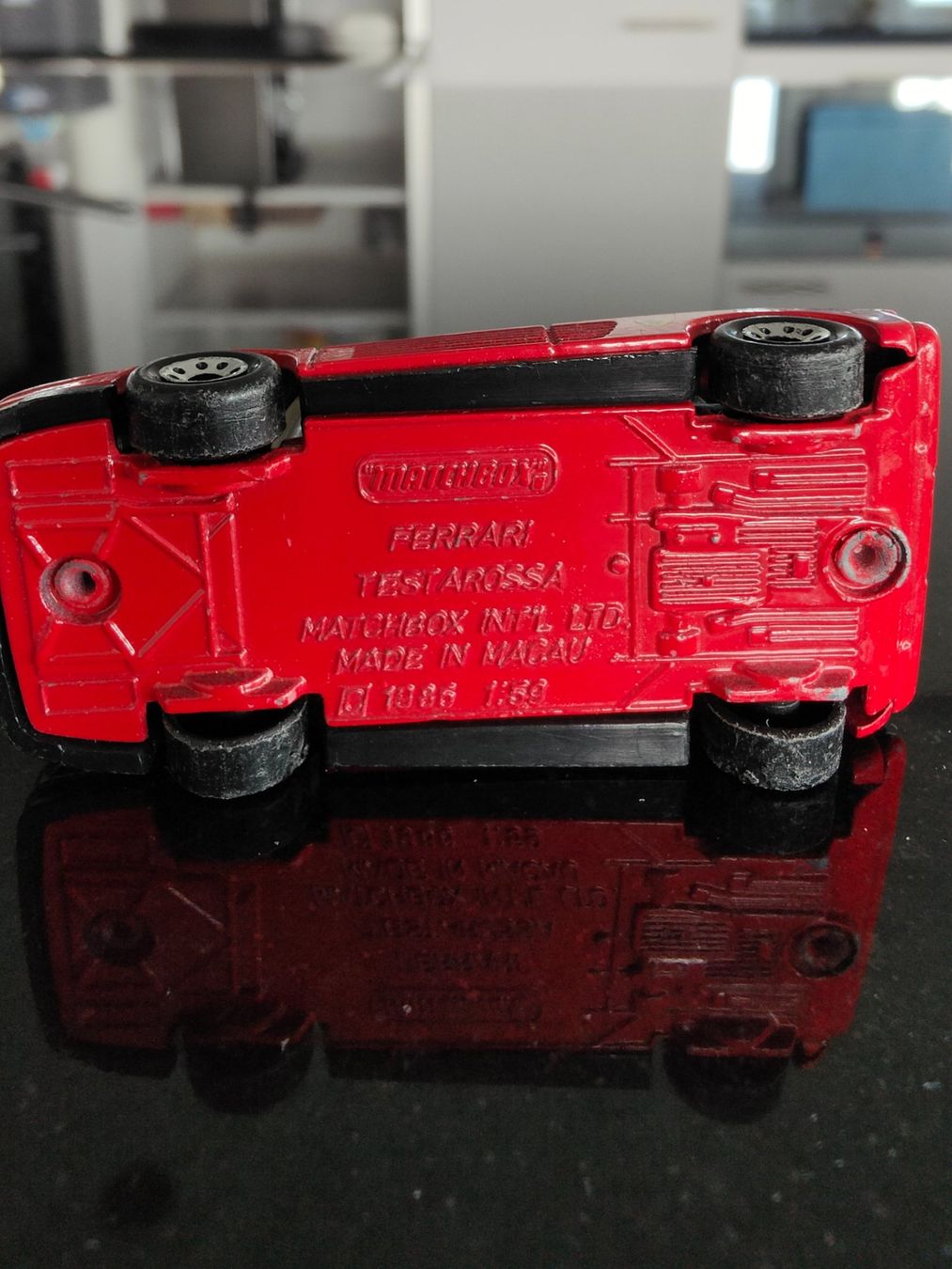 Matchbox Modellini d'auto: Matchbox Ferrari – Usato da Zuzwil SG venduto da Atalanta75 4