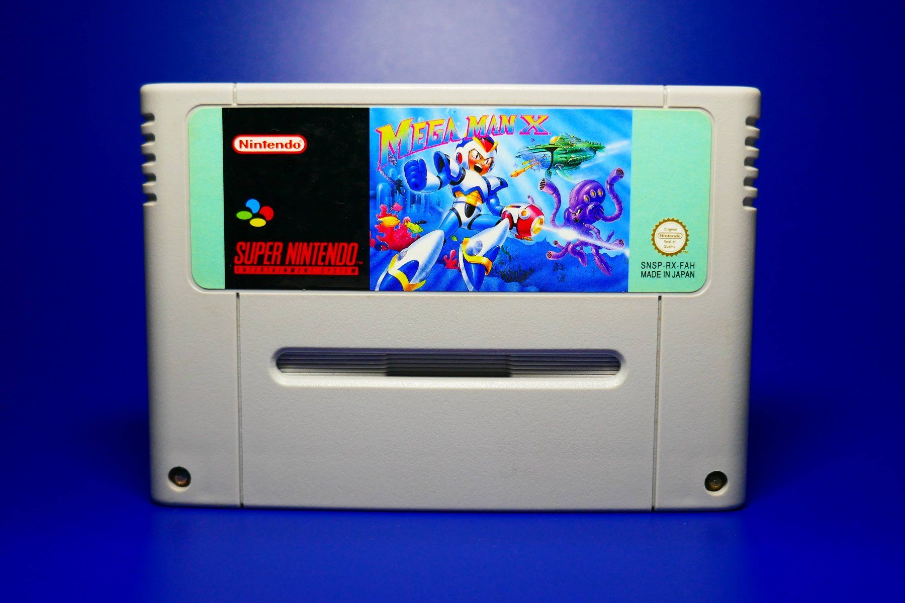 Nintendo Giochi: Megaman X - Super Nintendo – Usato da Vuarrens venduto da Espace-Retro
