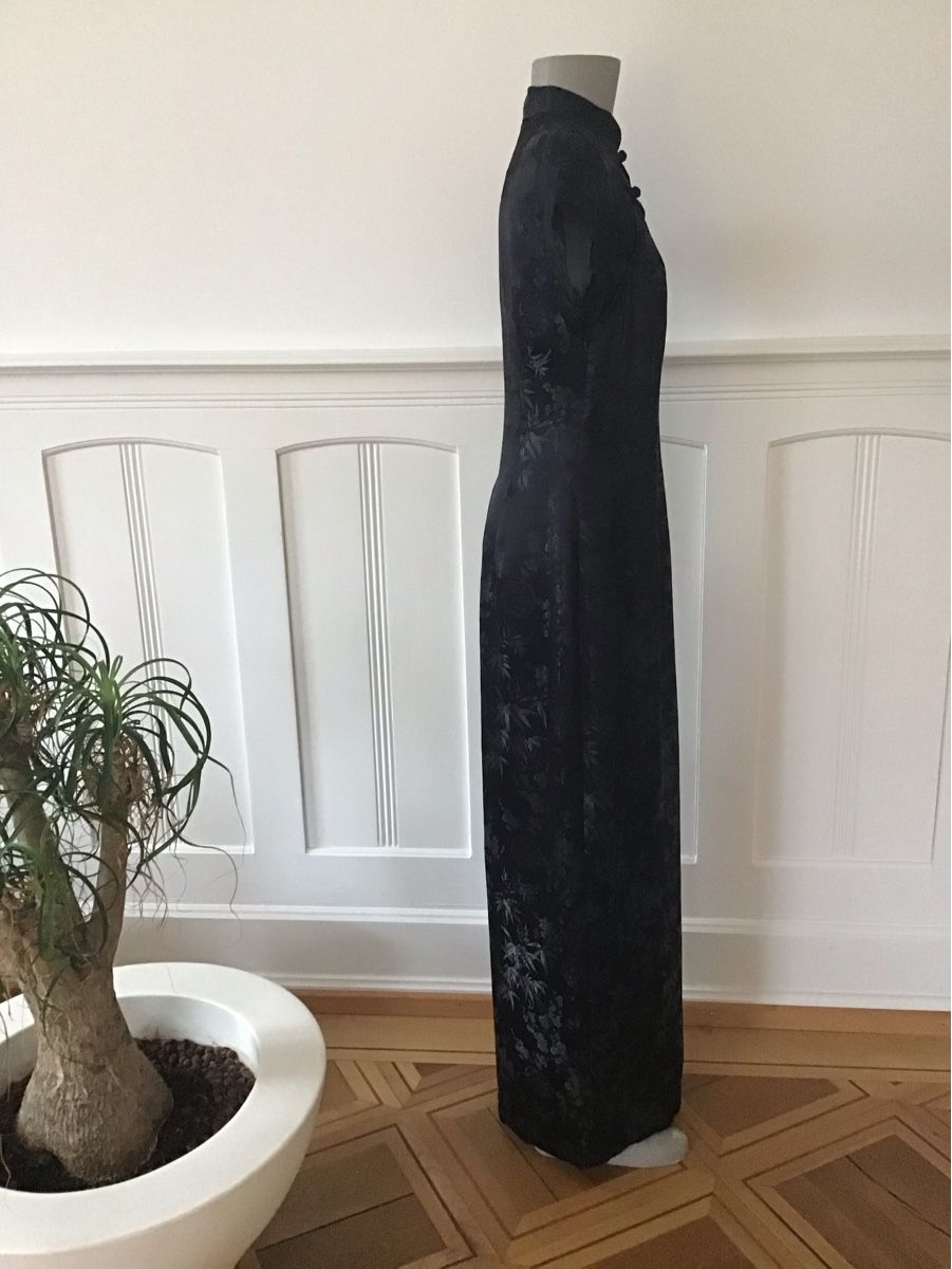 Kleider: Abendkleid Ao Dai, schwarz, Gr. 36-36/S-M – Gebraucht aus Zürich von Balanca 3