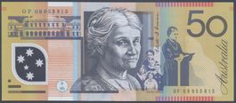 Australien 50 Dollar 2009 UNC