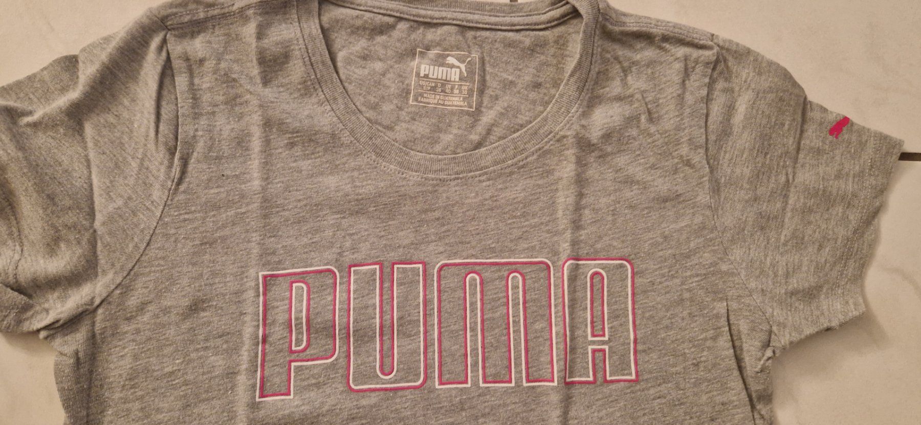 Puma T-Shirts: Puma T-Shirt grau Grösse 36 – Gebraucht aus Itingen von Claudia.E 3
