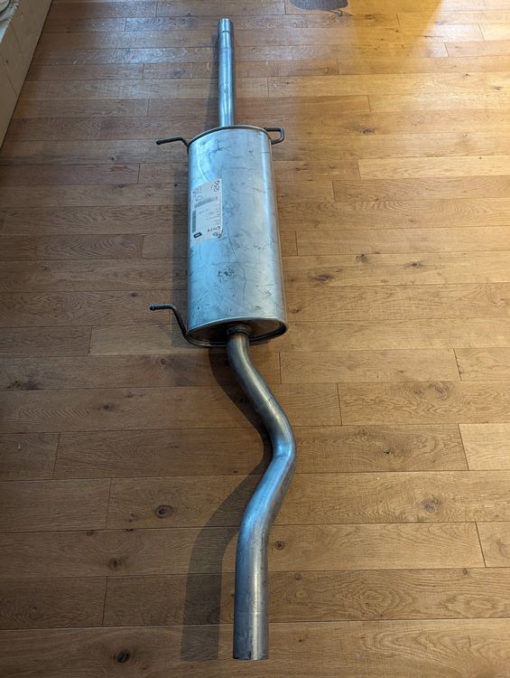 Silencieux Intermédiaire + Kit Pour MERCEDES Viano/Vito 639 3.0 D (2006>) - Neuf BFC - Acier - Garantie 2 Ans - Facile à Monter