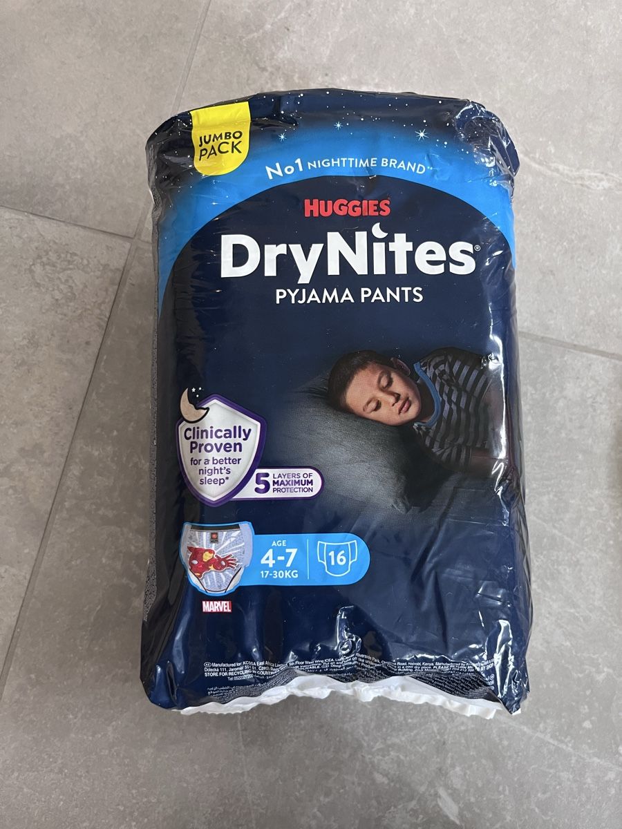 Huggies Secchi per pannolini & Pannolini: DryNites Pyjama Pants – Nuovo (secondo la descrizione) da Altikon venduto da shiva123shiva