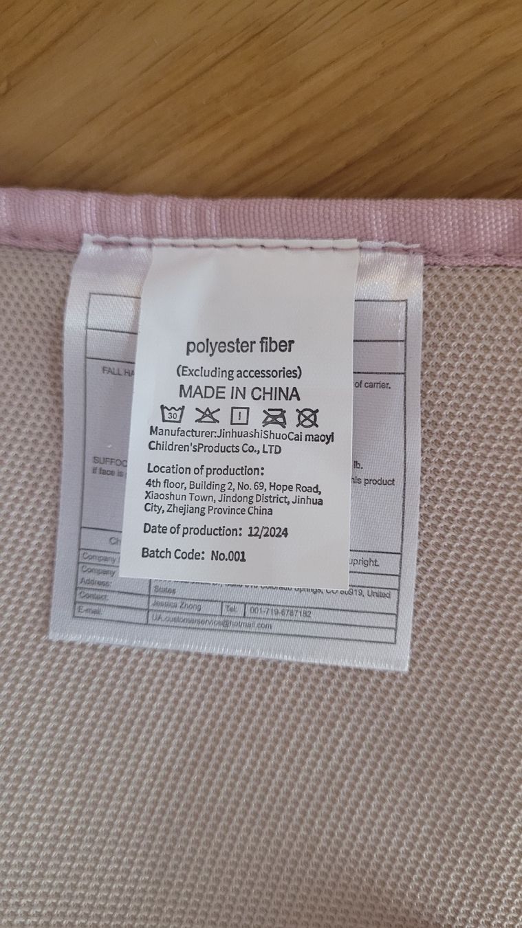 Marsupi portabebè: aiebao Babytrage – Usato da Uetendorf venduto da Heyhey3661 4