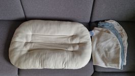 Snuggle Me Organic - Babynest mit 3 Bezüge