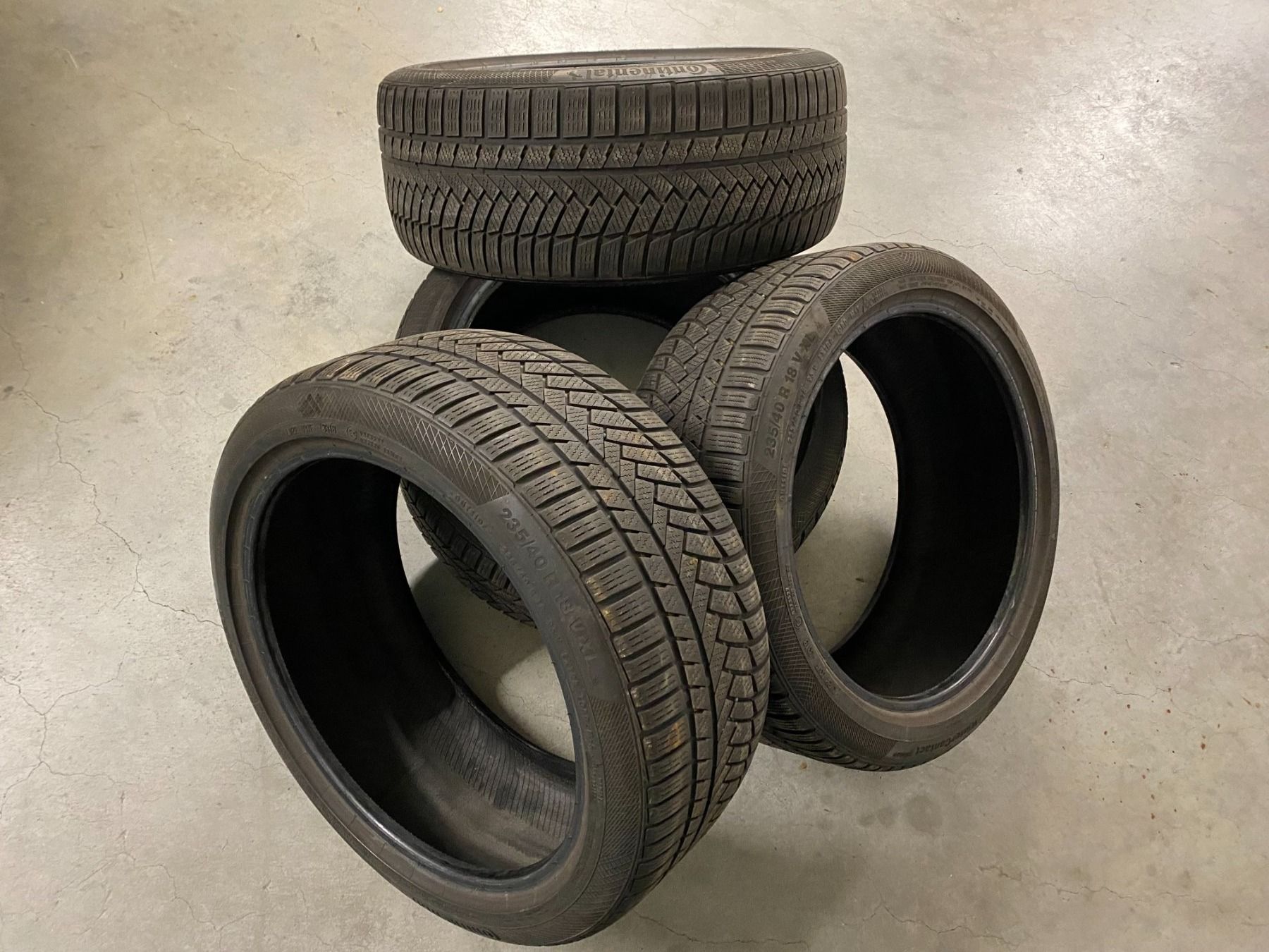 Pneus & Roues: CONTINENTAL WINTERREIFEN – D'occasion à Triesen par Rnc1 2