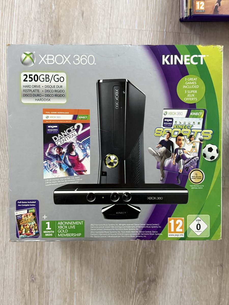 Microsoft Console: XBOX 360 Set inkl. Lenrad – Usato da Rickenbach ZH venduto da Pyro_Iced 1