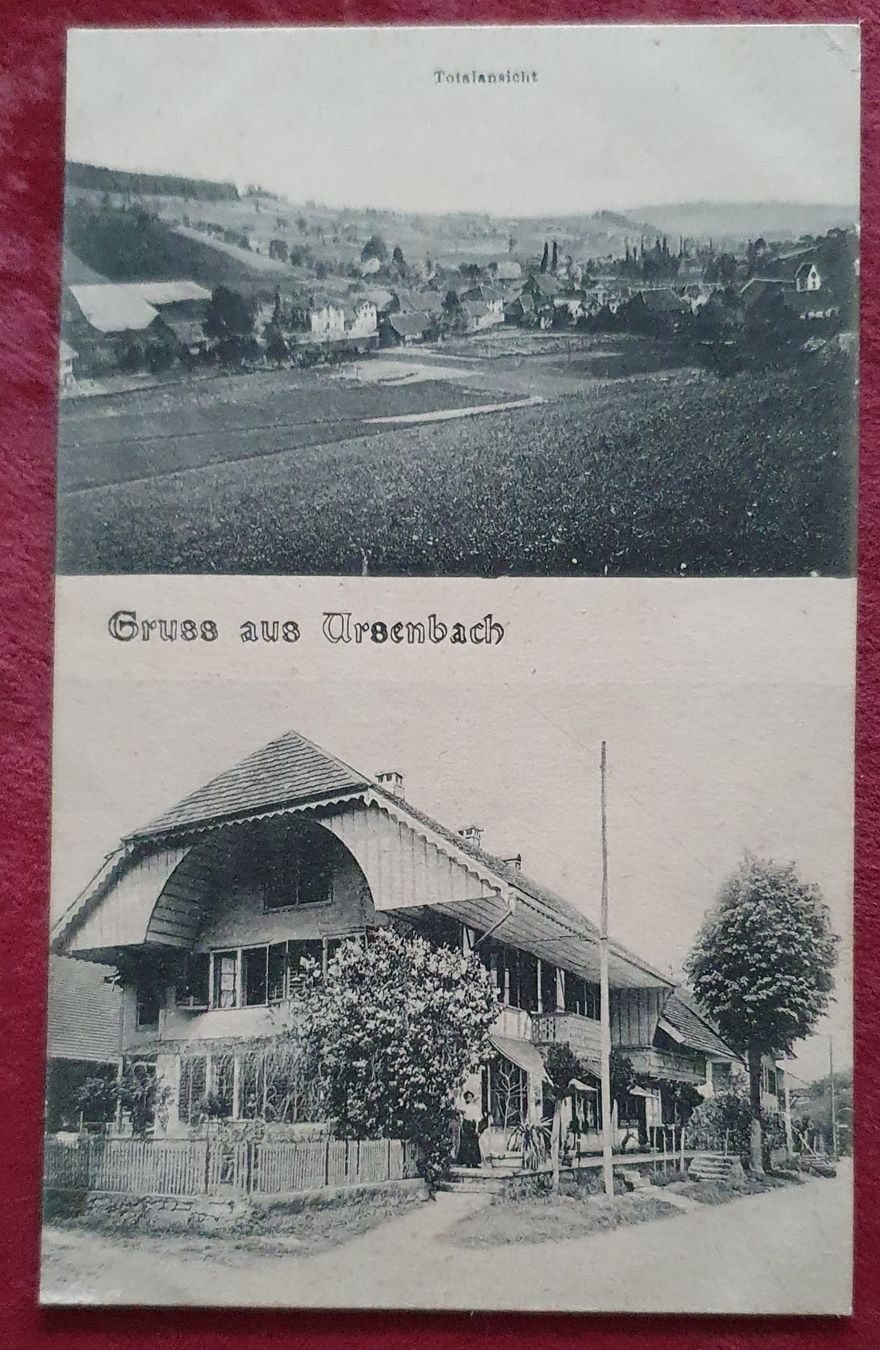 Cartoline postali: Gruss aus Ursenbach 1911 – Usato da Kreuzlingen venduto da Rschweiz1