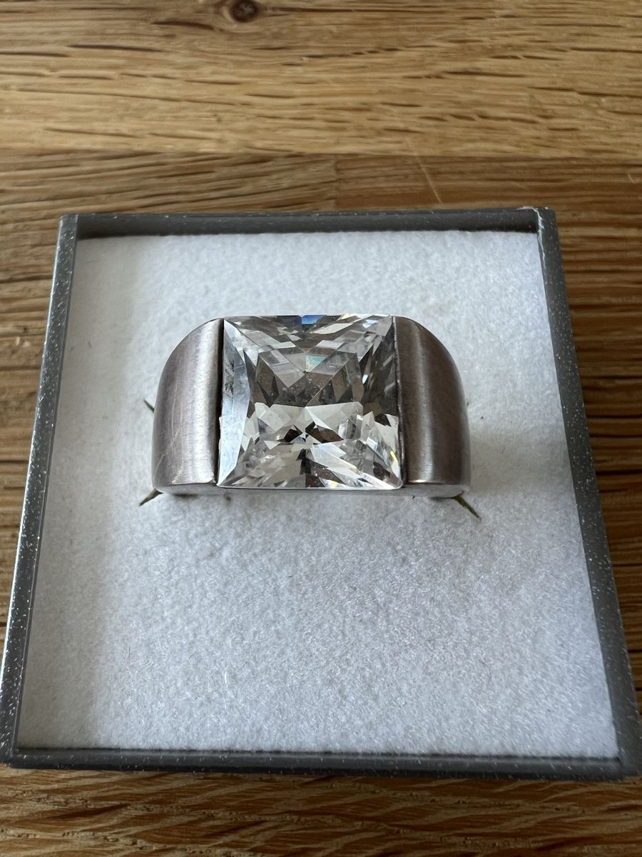 Anelli: Oliver Weber Fingerring Edelstahl Gr. 54 – Nuovo (secondo la descrizione) da St. Gallen venduto da Mokki2014 1