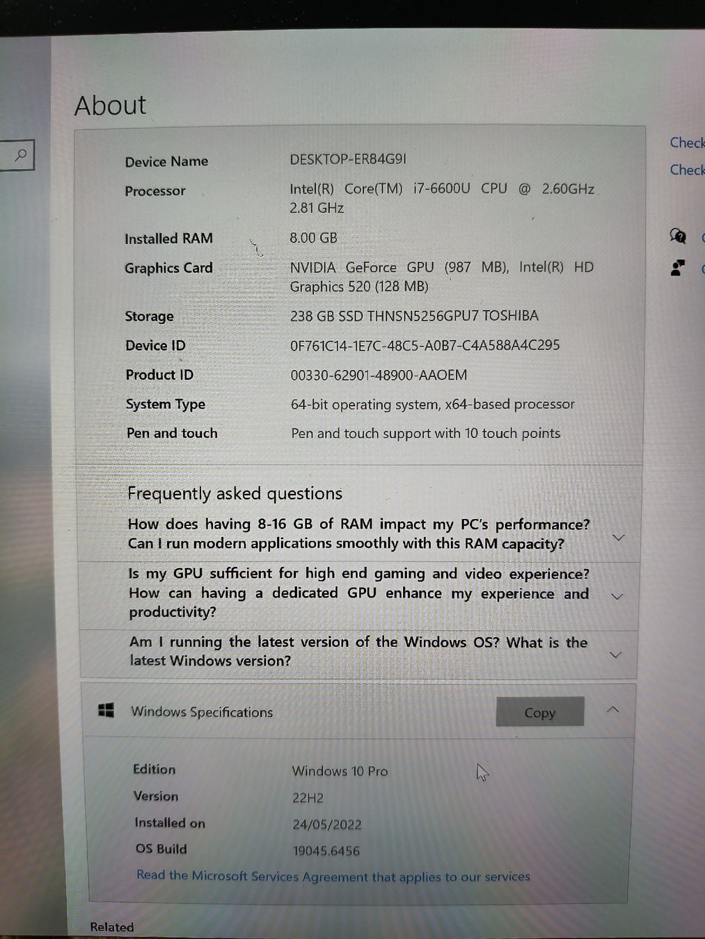 Microsoft Notebooks: Microsoft Surface Book 8GB RAM 256GB SSD i7 - Expanded Panel – Defekt aus Zürich von TrainLine 6