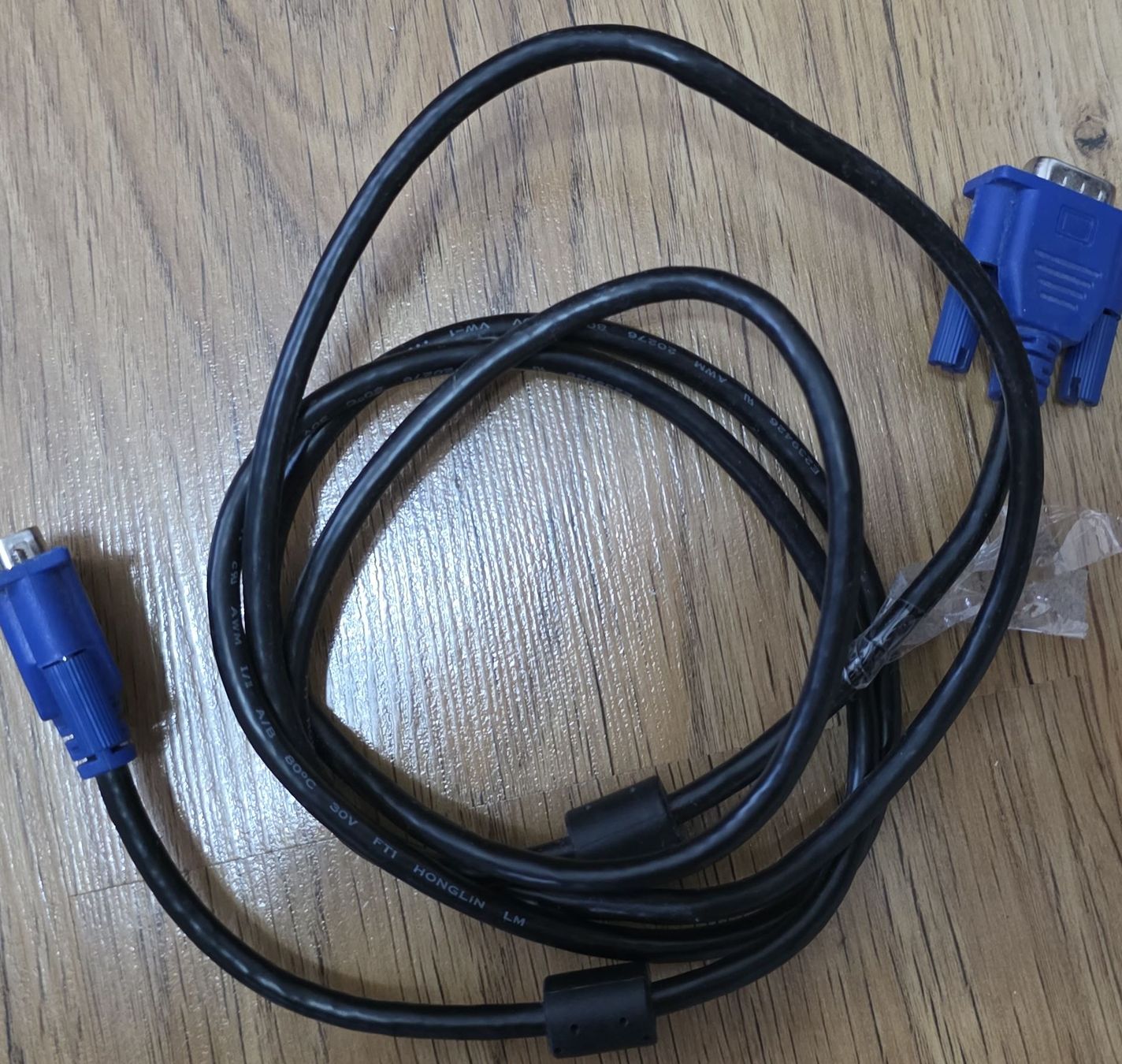 Kabel: VGA Cable Black Blue Connectors – Gebraucht aus Zell LU von MatiMati2706