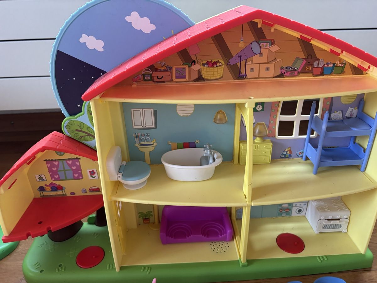 Giocattoli: Peppa Wutz Haus mit Riesenrad – Usato da Schwerzenbach venduto da herzankerkreuz 2