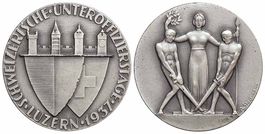 Luzern, Silbermedaille 1937