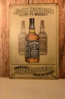Vintage Metallschild / Email Look – Deko Schild – Retro Bar