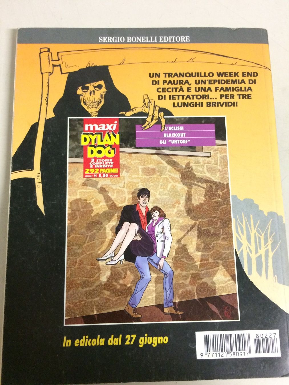 Fumetti: DYLAN DOG ristampa # 227 ISTINTO OMICIDA S. Bonelli 2008 – Usato da Vezia venduto da Aquarius_Age 1