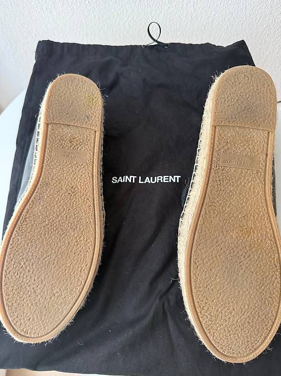 Saint Laurent Scarpe da donna: Saint Laurent Espardille Schwarz 37 leder – Usato da Zürich venduto da justynapl 1