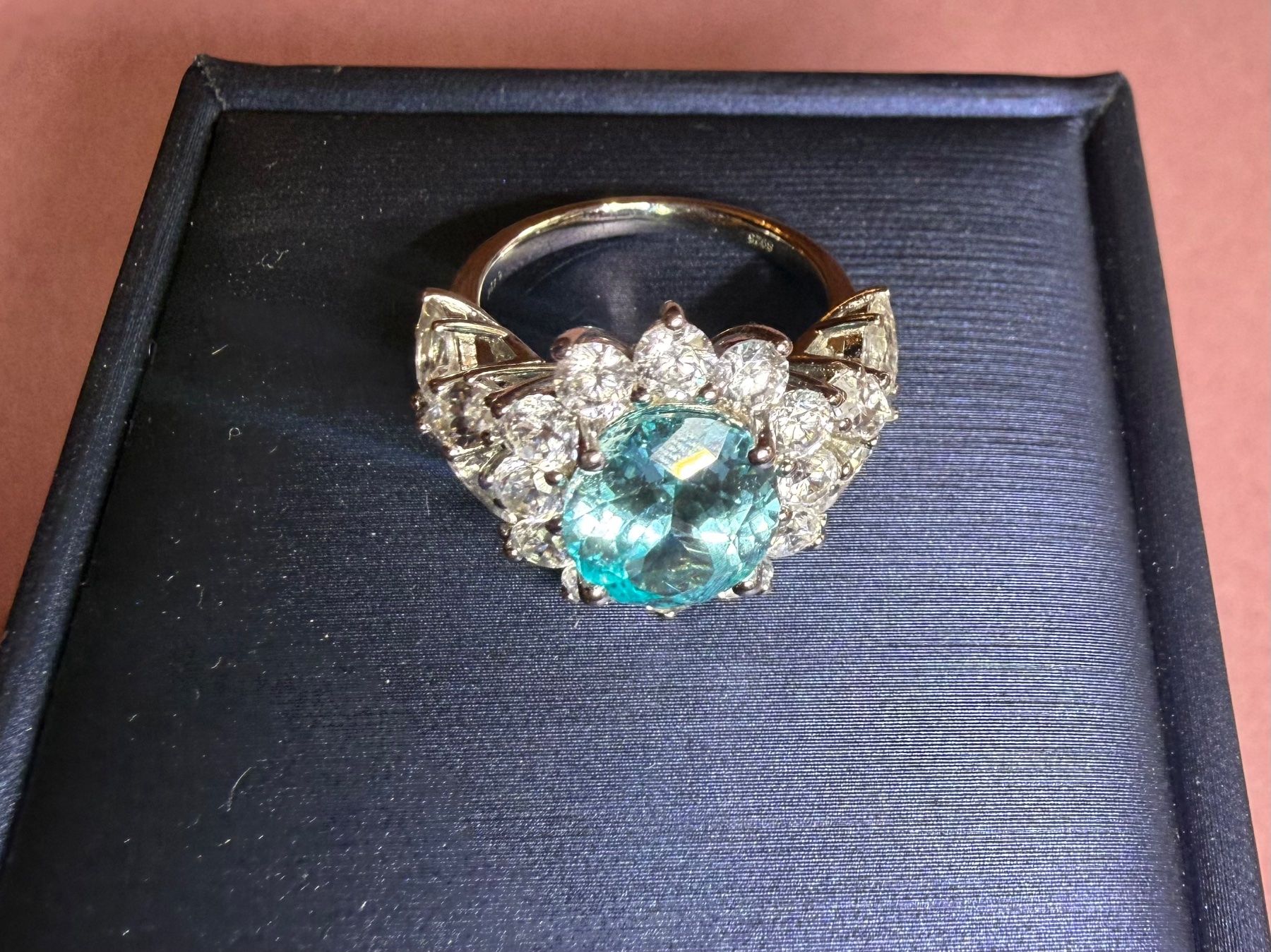 Ringe: Bague tourmaline Paraiba – Neu und originalverpackt aus St-Maurice von Sandrinette123 5