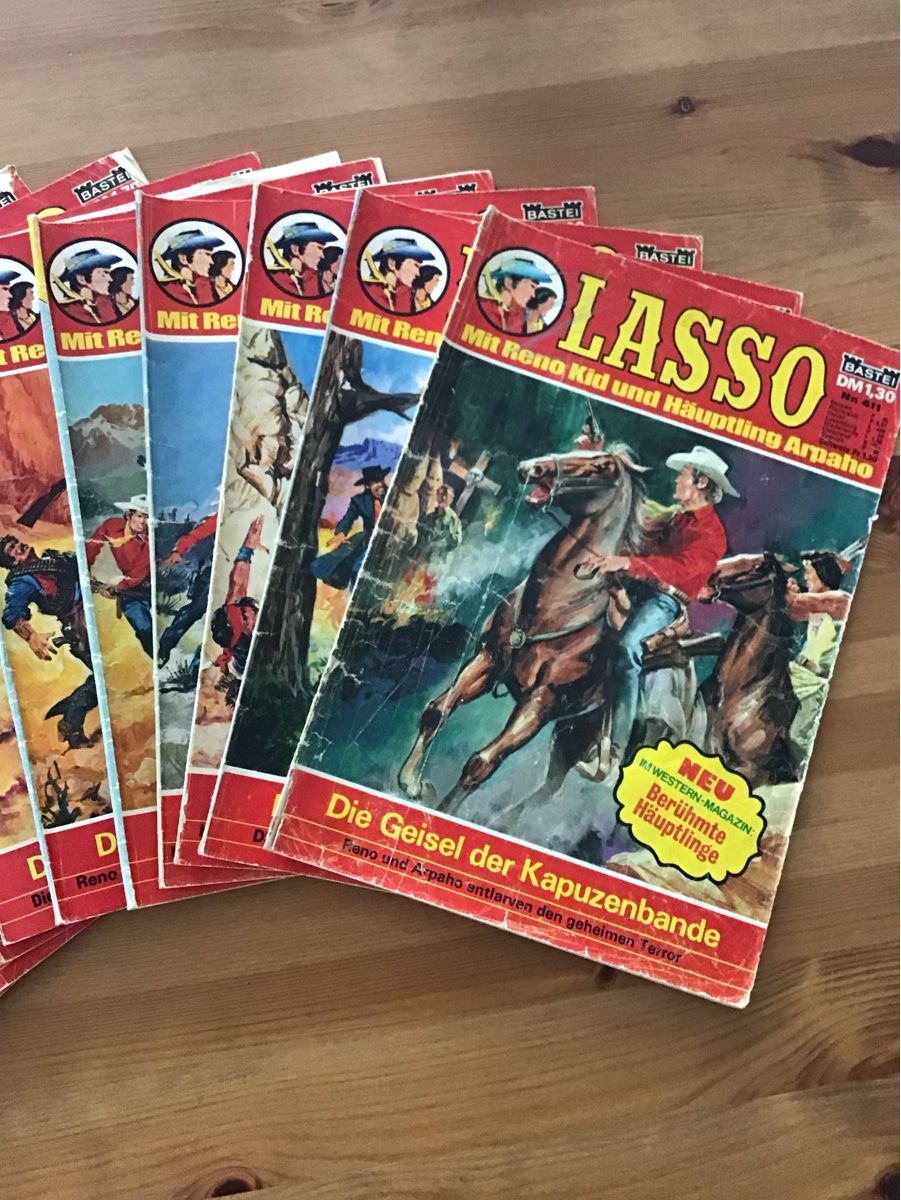 Comics: 12 Lasso Hefte – Gebraucht aus Bettwiesen von Jumpingfox 1