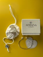 Adriana Armreif aus Sterling-Silber mit Zuchtperlen, neu