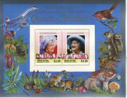 Block "Queen Mum". St. Vincent