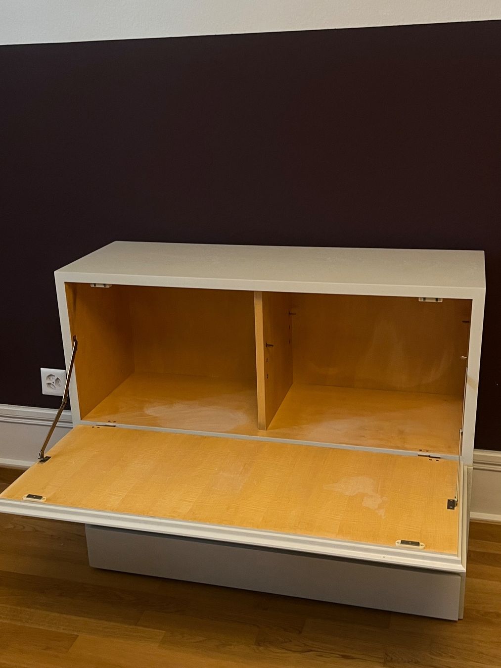 Commodes: Kommode weiss/grau 3 Schubladen 100cm – D'occasion à Zürich par lea_p6wv 3