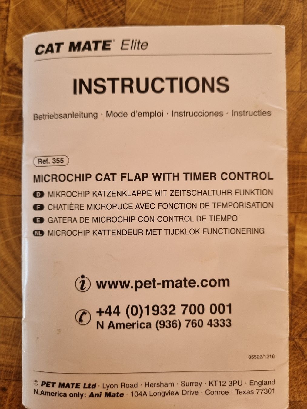 Katzenklappen: Microchip Katzenklappe mit Timer Funktion – Gebraucht aus Wildhaus von Lurch1971 5