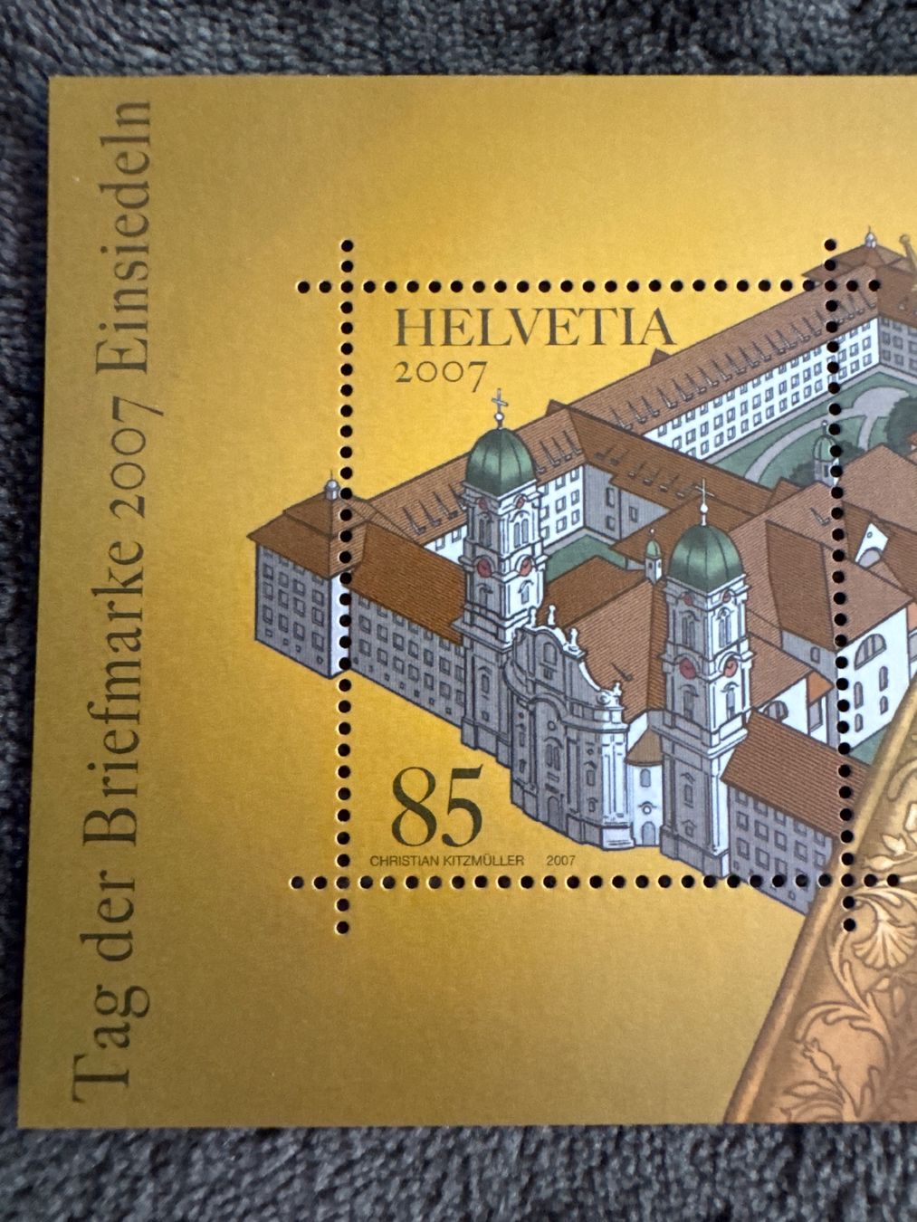 Tutti i francobolli: MARKEN K-BOGEN 2007 TAG DER BRIEFMARKE EINSIEDELN POSTFRISCH – Nuovo (secondo la descrizione) da Genève venduto da k1164 1