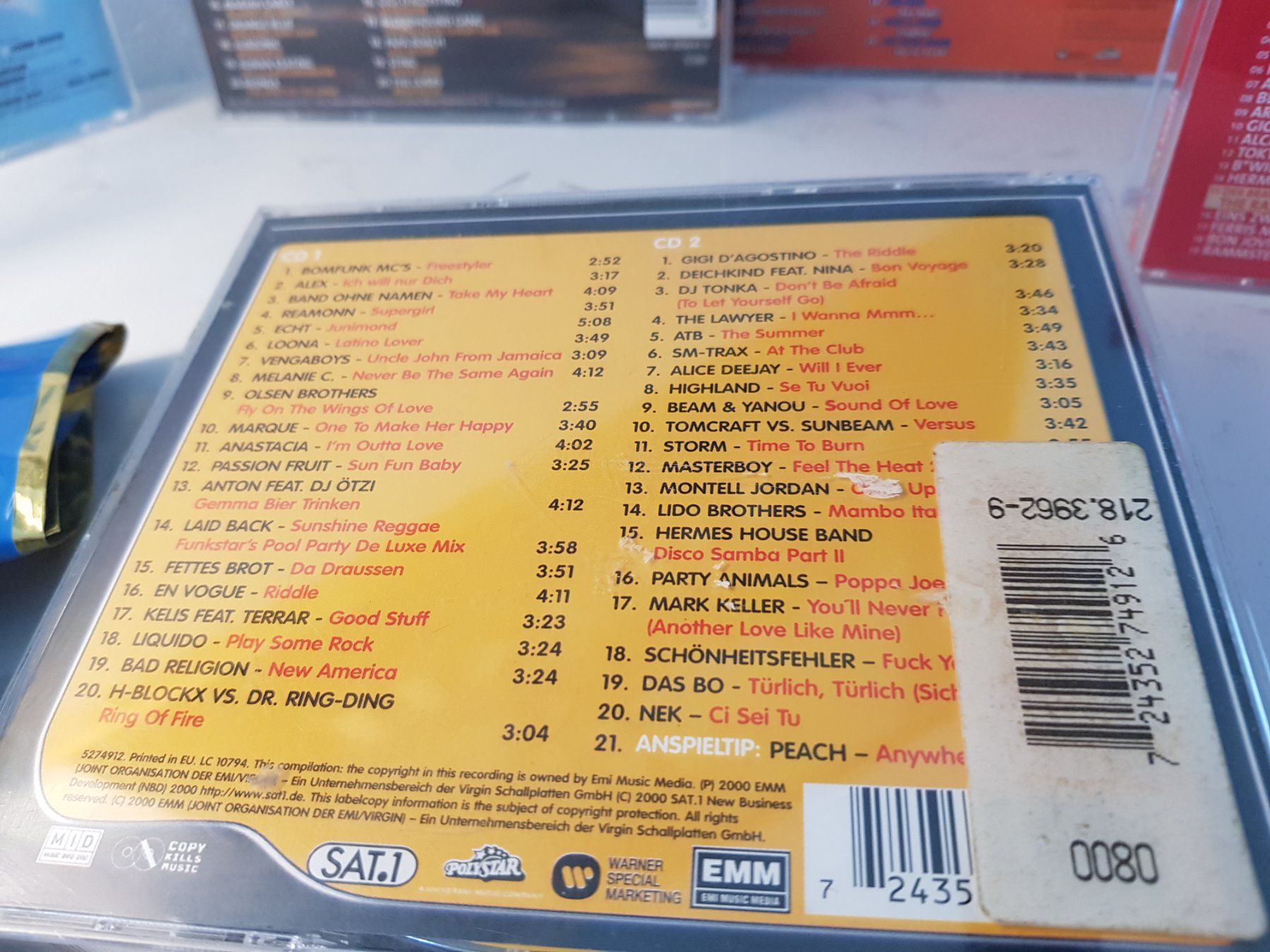 CD: CDs Bravo Hits 2000er Jahre – Usato da Gutenswil venduto da rolfsimmen31 9