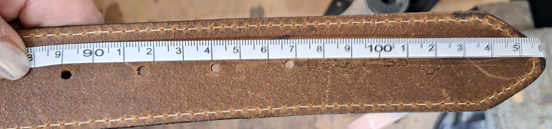 Cinture: Ledergürtel mit Zierelementen – Nuovo e nell'imballaggio originale da Niederrohrdorf venduto da Papillon_47 5