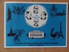 Genève - Palais des Nations - Pro Mundi Pace - 1955