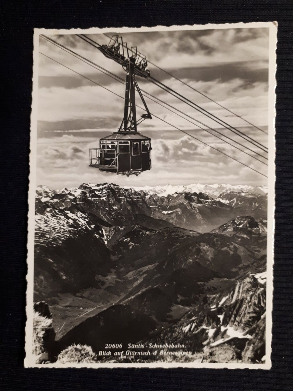 Cartes postales: . SCHWEBEBAHN SANTIS 1942 – D'occasion à Ponto Valentino par giorgia06