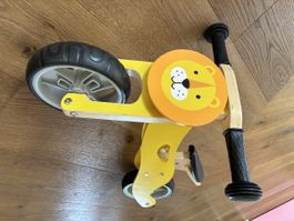 Laufrad aus Holz mit Löwe 🦁 