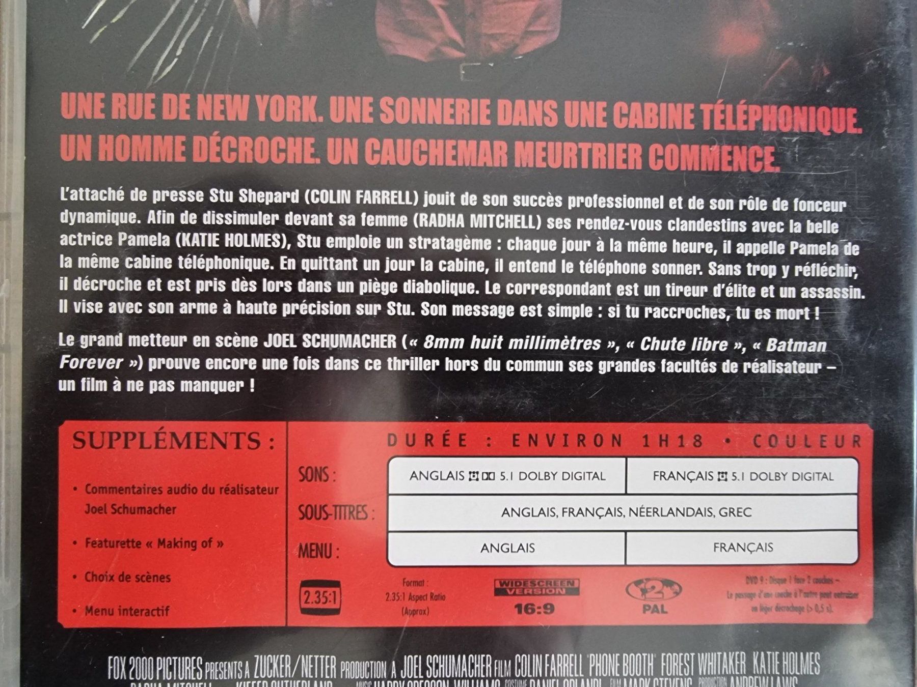 Alle DVDs: Phone Game – Gebraucht aus Chavannes-près-Renens von XWR4 2