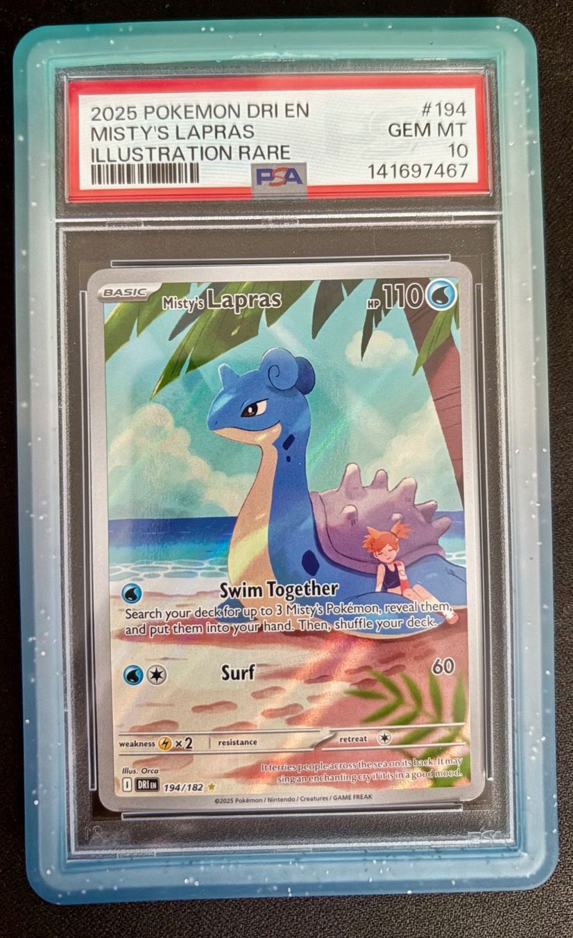 Pokémon Cartes à collectionner: Misty's Lapras 194 PSA 10 – D'occasion à Worb par Tralitralu