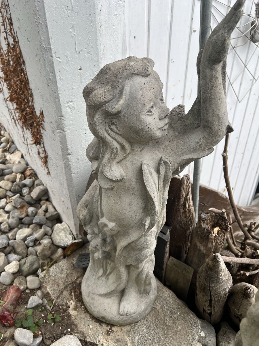 Sculture & Statue: 2 Gartenskulptur Engel – Usato da Kirchleerau venduto da gue_hn6p