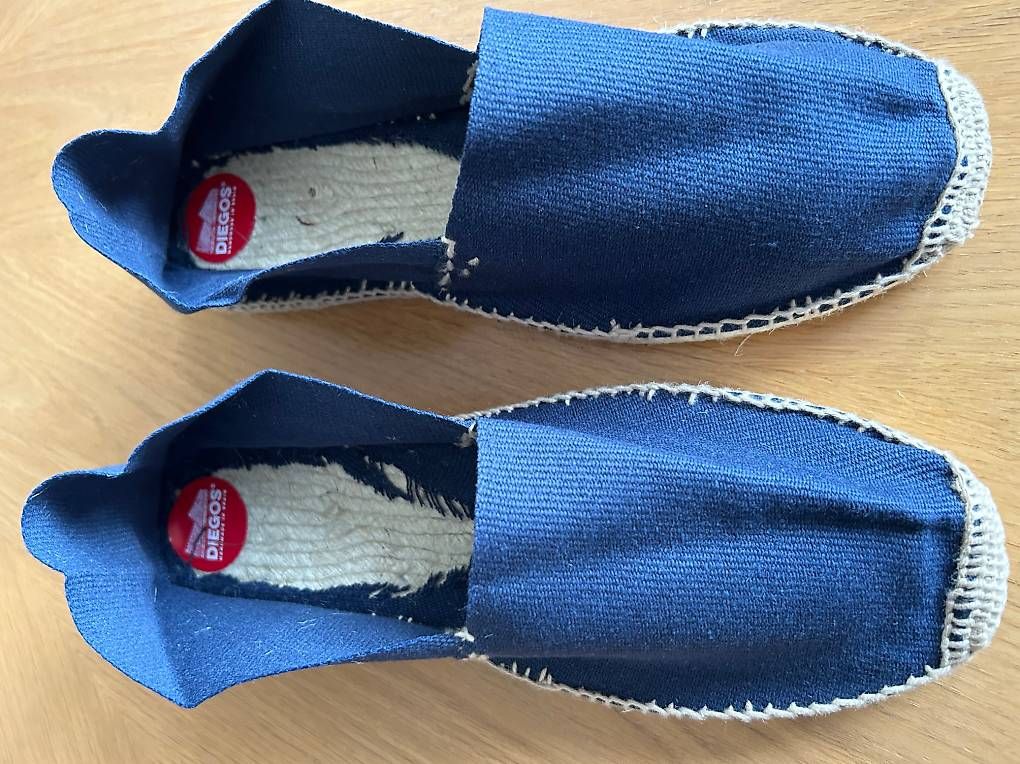 Herrenschuhe: DIEGOS Espadrilles Classic, navy – Gebraucht aus Buchs ZH von Forum5 4