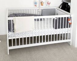 Babybett/Juniorbett Paidi 70x 140 inkl. Matratze und Zubehör