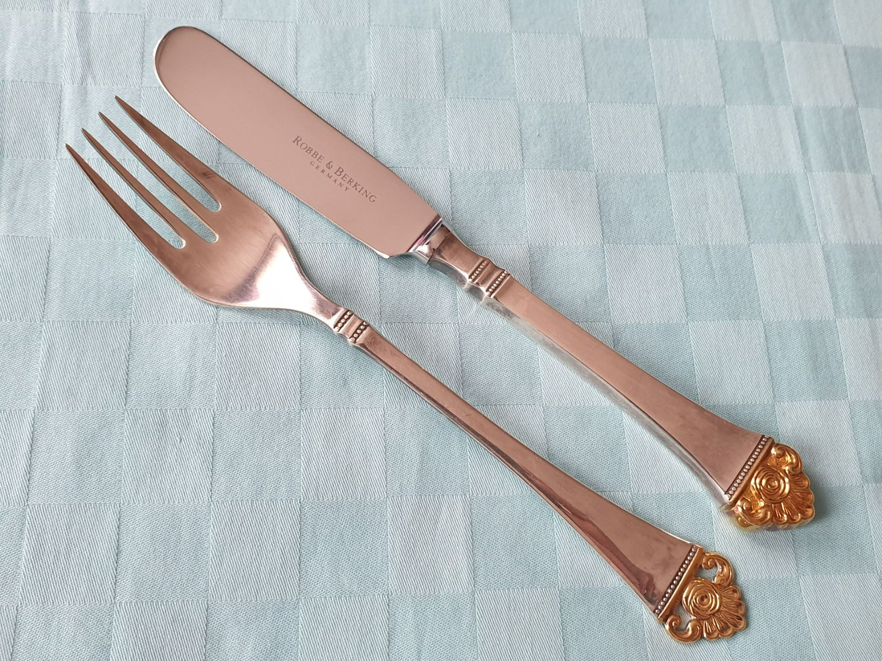 Bestecksets: Besteck Gabel Messer Silber – Gebraucht aus Mörschwil von spirspi