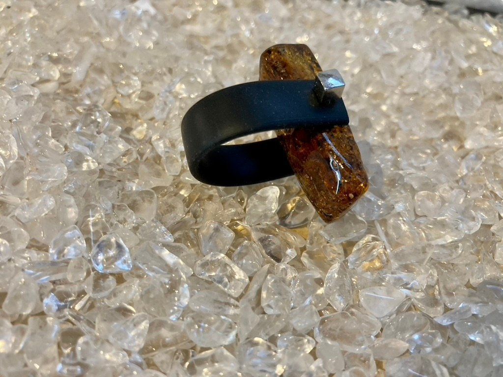 Anelli: Ring mit Bernstein/Amber/Ambre – Nuovo (secondo la descrizione) da Biberist venduto da tl-schmuck 2
