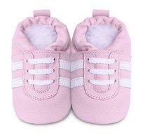 Shooshoos Lederfinken sport weiss/rosa Gr. XL (21/22)
