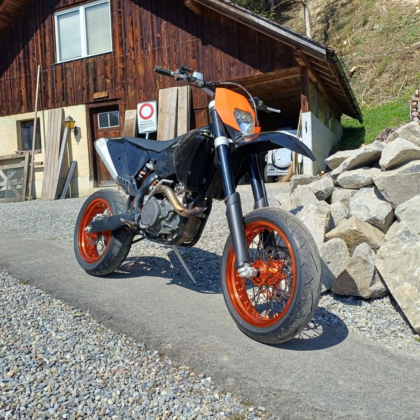 KTM Strada: Motorrad KTM EXC - R 450 – Usato da Ammerswil AG venduto da Chsm 1