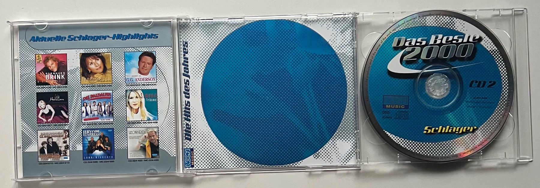 CD: Das Beste aus 2000 / Schlager (2 CDs) – Usato da Näfels venduto da rottabi 3