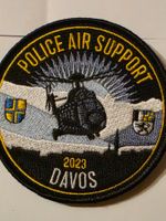 Wef Badge 2023 Stoff Klett neu Original Abzeichen