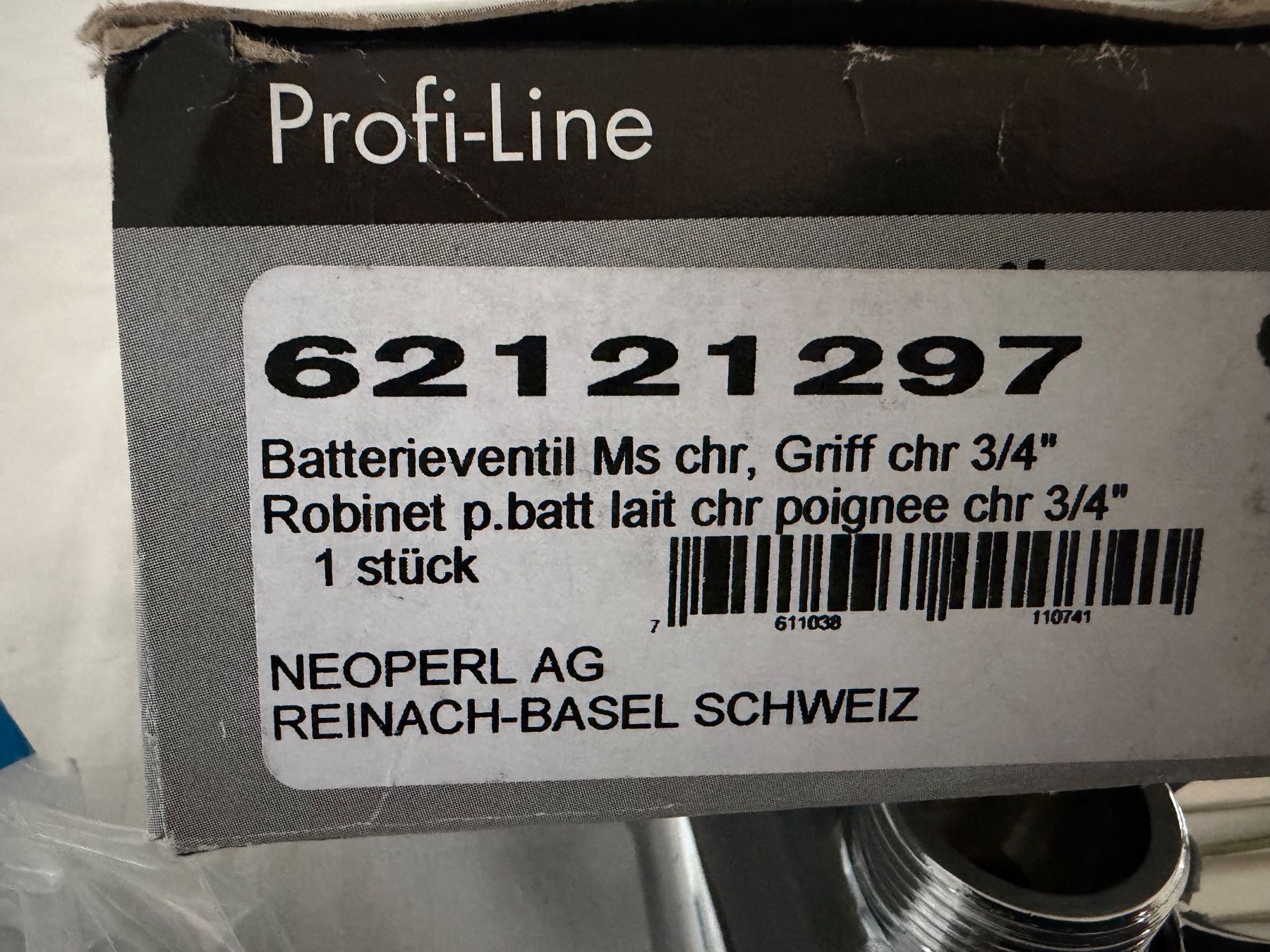 Rubinetteria: Neues Batterieventil, Profi-Line 62121297, 3/4" – Nuovo e nell'imballaggio originale da Winterthur venduto da efant12 3