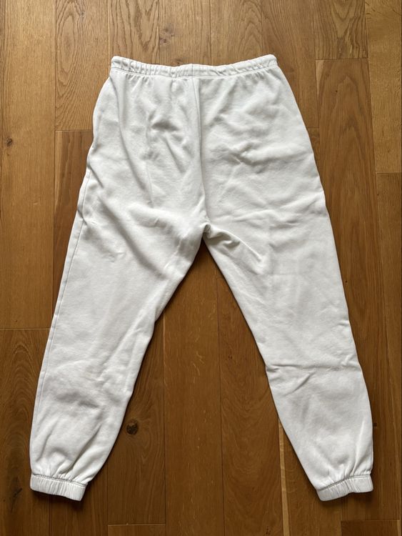 weisse Trainerhose mit NASA Aufdruck 3