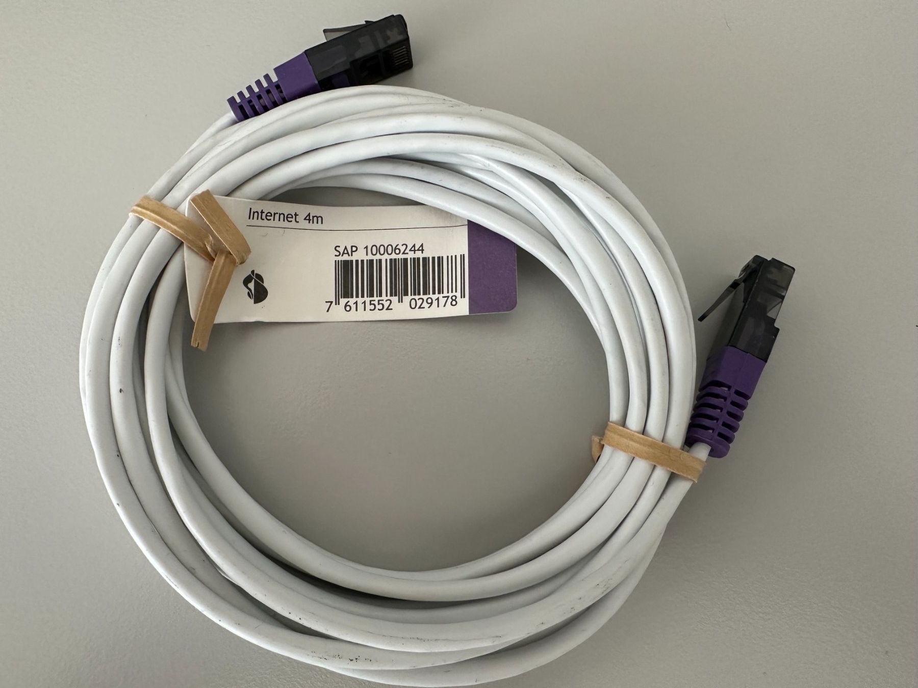 Swisscom Cavi: Internet 4m Kabel Swisscom – Nuovo (secondo la descrizione) da Horw venduto da Esma8