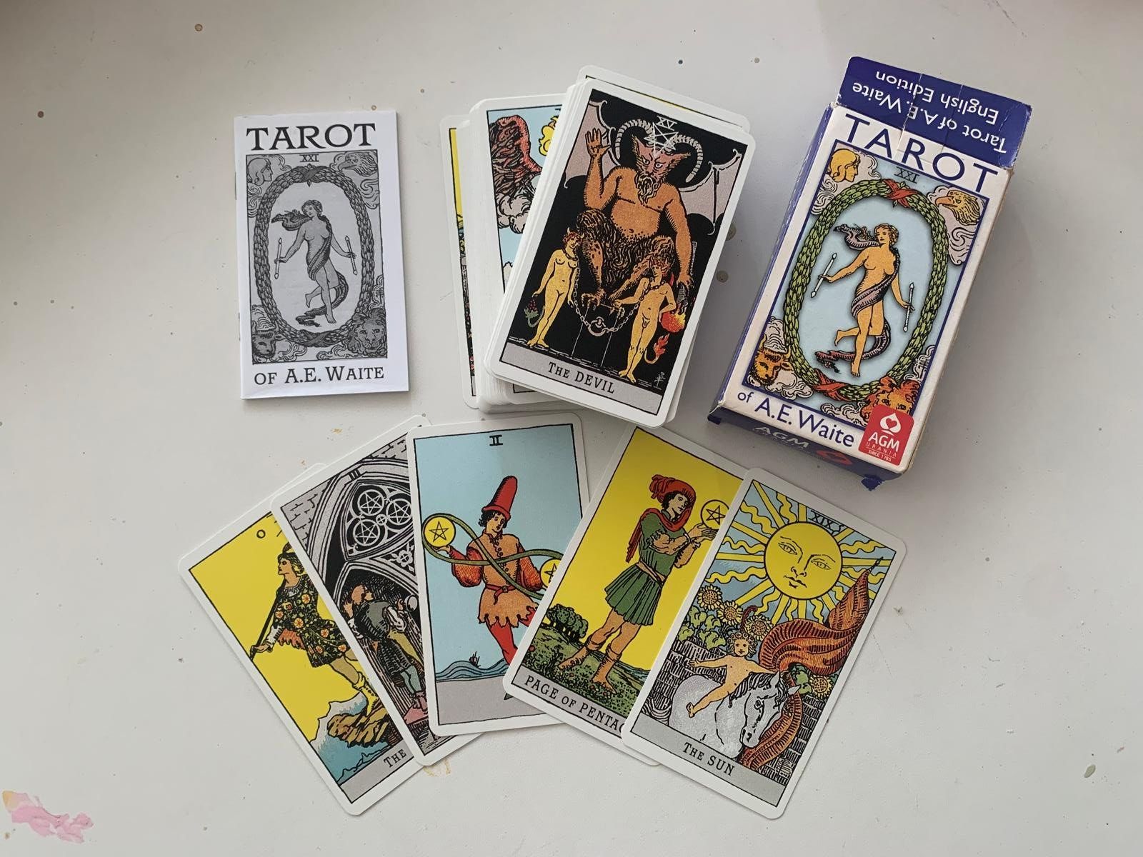 Cartoline: Tarot Karten von A.E. Waite – Usato da Zug venduto da Vera_LV0 1
