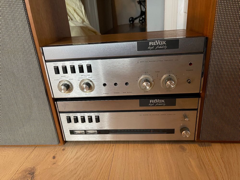 Stereoanlage "Revox high fidelity" mit zwei Boxen Kaufen auf Ricardo